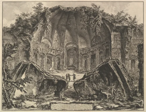 Hadrian's Villa: The Canopus (Avanzi del Tempio Dio Canopo nella Villa Adriana in Tivoli) by Giovanni Battista Piranesi, print, 1764-1774