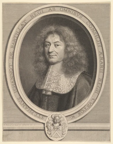 Étienne Jehannot de Bartillat by Robert Nanteuil, print, 1661-1671