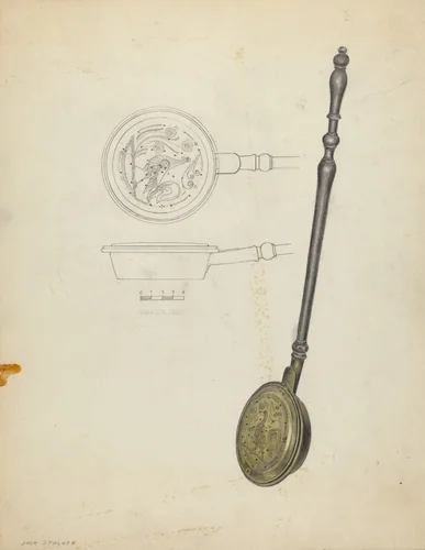 Warmer by Jack Staloff, index of american design, 1938