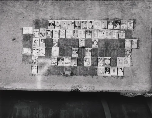 Baseball Cards by Jim Goldberg, photograph, 1991