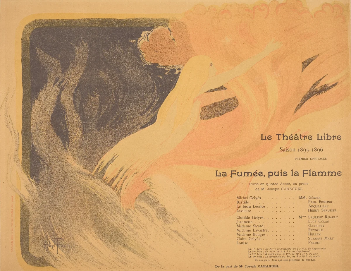 La Fumée, puis la flamme by Abel-Truchet, print, 1895