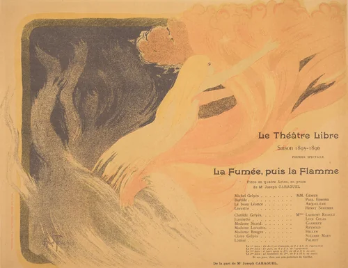 La Fumée, puis la flamme by Abel-Truchet, print, 1895