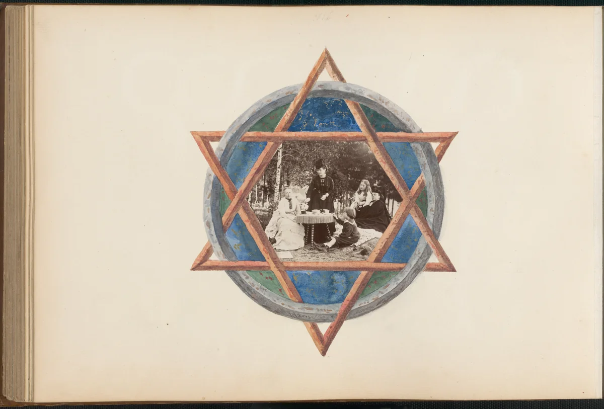 The Madame B Album by Marie-Blanche Hennelle Fournier, photograph, 1870-1879