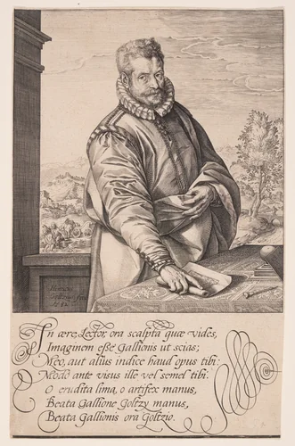 Philips Galle by Hendrick Goltzius, print, 1582
