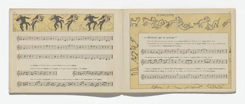 In-text plate (page 23) from Petit solfège illustré (Little Illustrated Solfège) by Pierre Bonnard, illustrated book, 1893