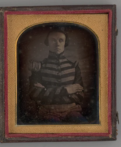 Untitled (Portrait of Seated Man with his Arms Crossed) by Unknown maker, other, 1846