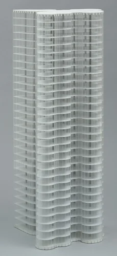 Friedrichstrasse Skyscraper Project, Berlin-Mitte, Germany (Scale model, 1:200) by Ludwig Mies van der Rohe, architecture, 1921