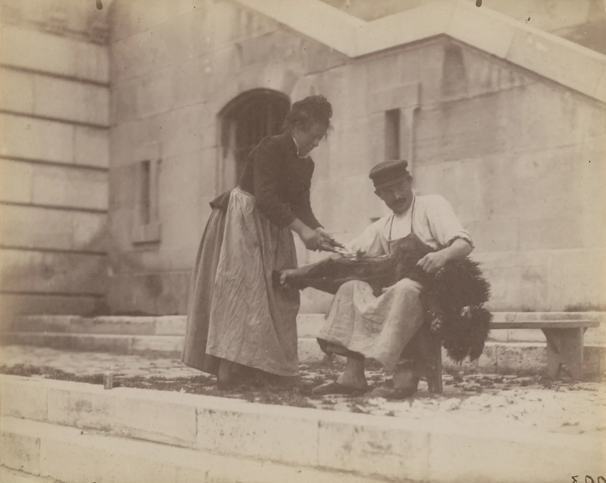 Tondeur de Chien by Eugène Atget, photograph, 1898