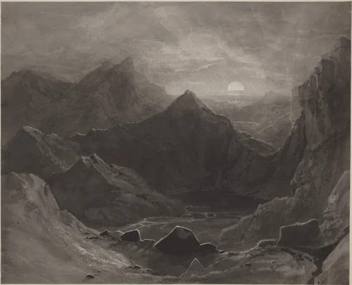 The Dawn of Creation by Samuel Jackson, drawing, 1830-1839