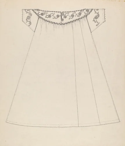 Nightgown by Evelyn Bailey, index of american design, 1936