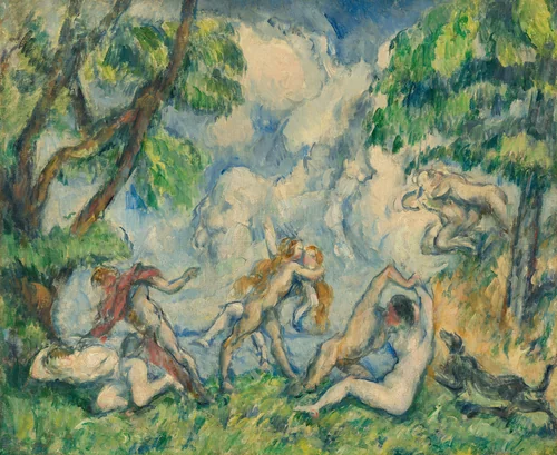 The Battle of Love by Paul Cezanne, painting, 1880