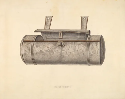 Candle Box by Jacob Gielens, index of american design, 1935-1942