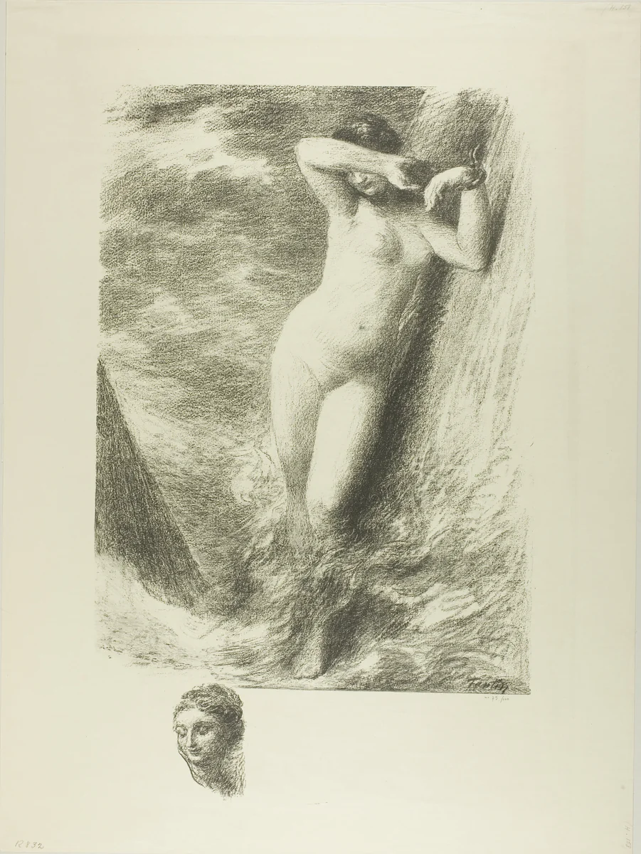 Andromeda by Henri Fantin-Latour, print, 1899