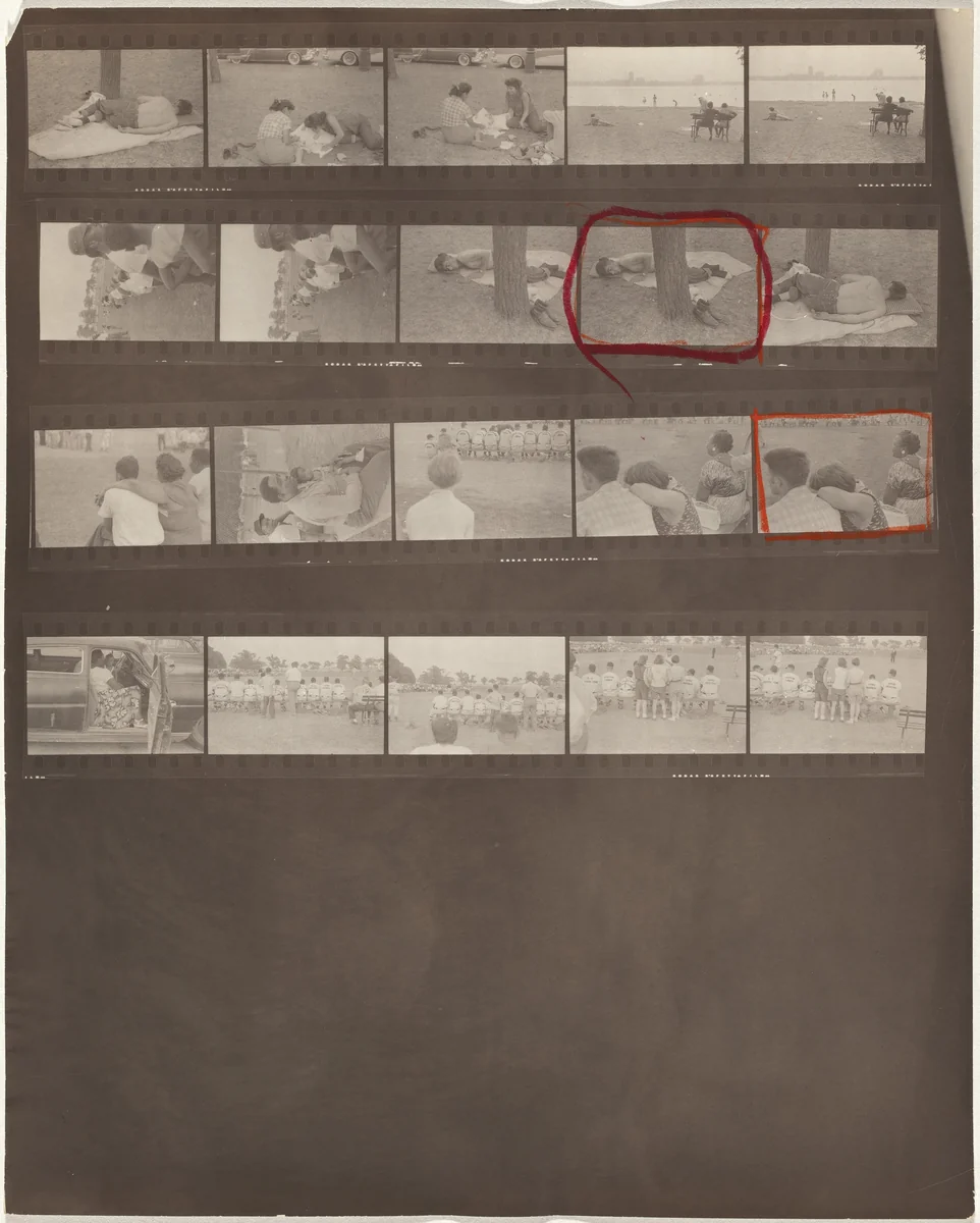 Guggenheim 65/Americans 74--Cleveland, Ohio by Robert Frank, photograph, 1955