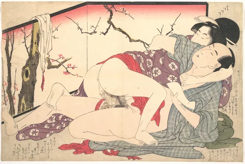 Erotic Print by Kitagawa Utamaro (喜多川歌麿), print, 1753-1806