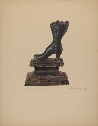 Door Stop by Sarkis Erganian, index of american design, 1939