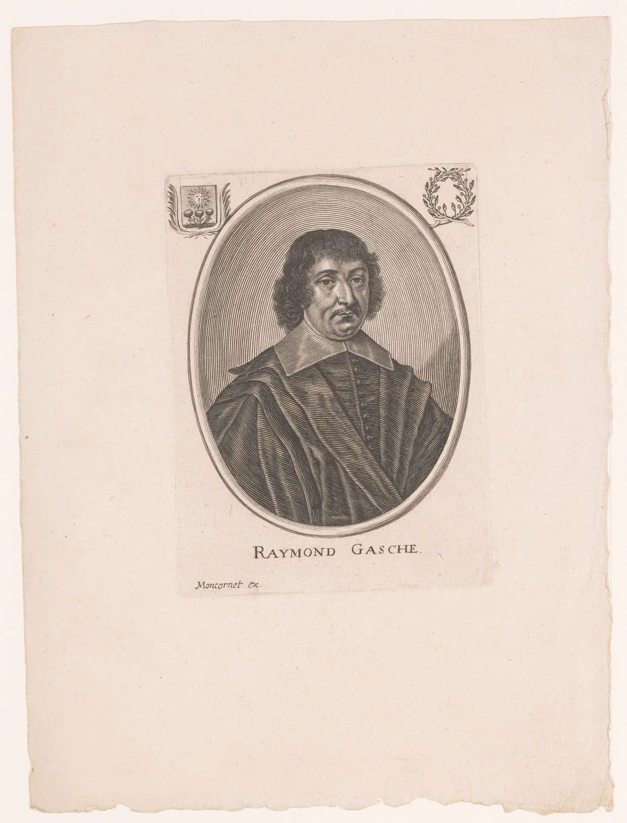 Portret van Raymond Gasche by anonymous, print, 1610-1668