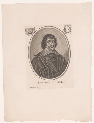 Portret van Raymond Gasche by anonymous, print, 1610-1668