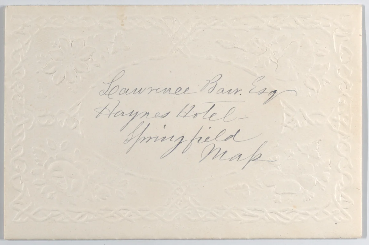 Valentine by anonymous, other, 1850-1870