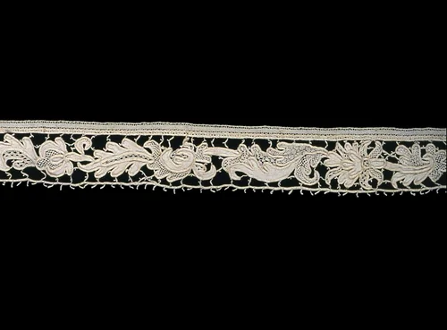 Border by Italy, textile, 1875-1900