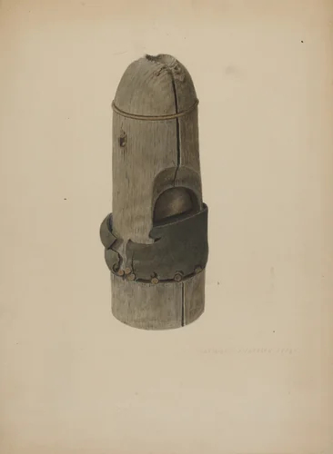 Pump Valve and Sucker by Alexander Anderson, index of american design, 1939