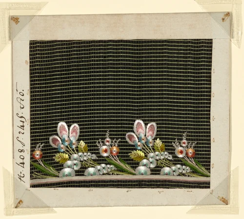 Salesman's Sample by France, possibly Lyon, textile, 1780-1790