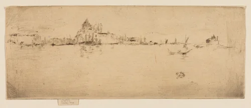 Little Salute by James McNeill Whistler, print, 1879-1880