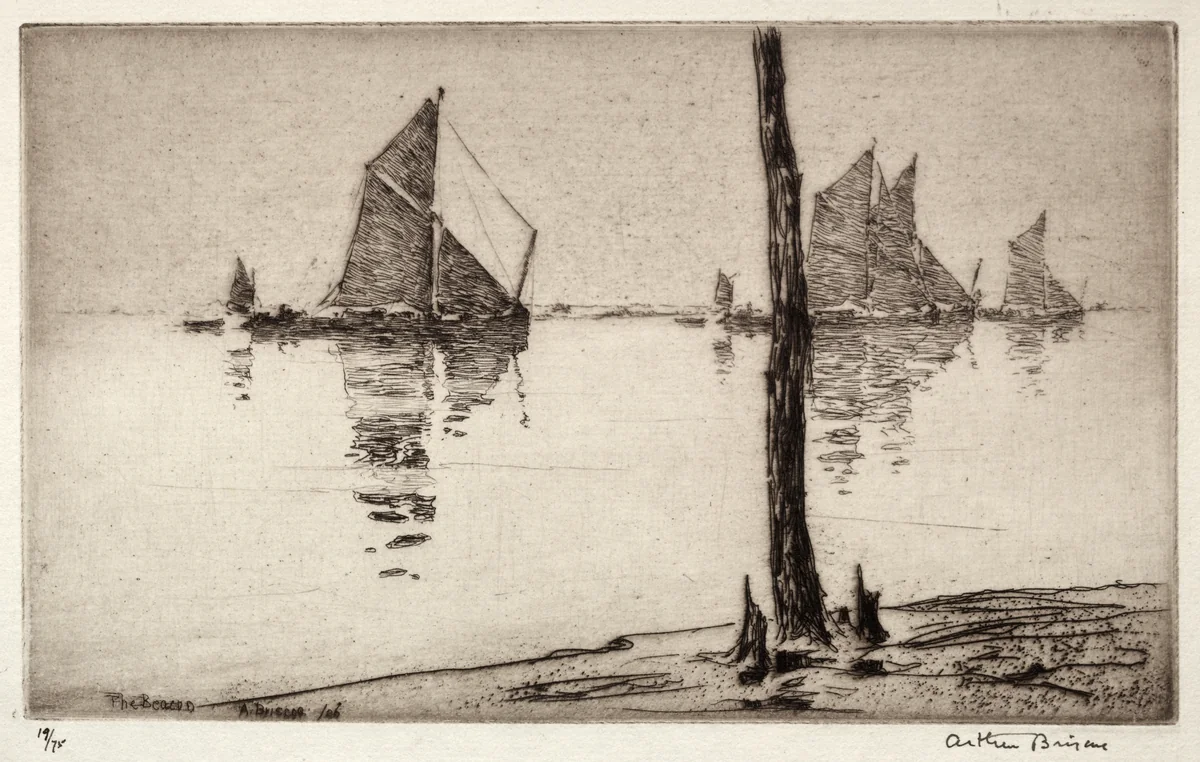 The Beacon by Arthur John Trevor Briscoe, print, 1925