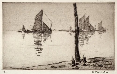 The Beacon by Arthur John Trevor Briscoe, print, 1925