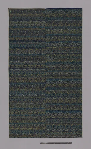 Fragment by China, textile, 1801-1833