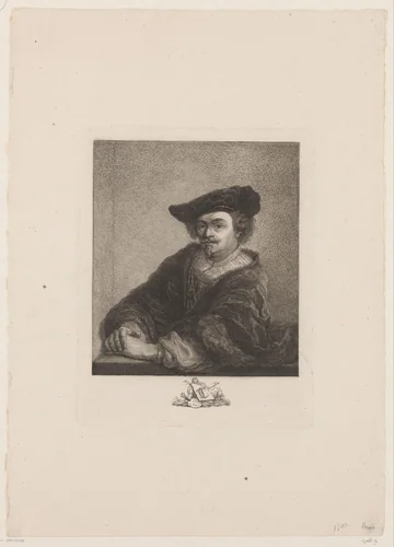 Portret van Govert Flinck by Carl Ernst Christoph Hess, print, 1765-1828