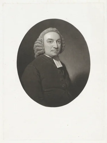 Portret van de predikant Hendrik Husly Viervant by Charles Howard Hodges, print, 1804