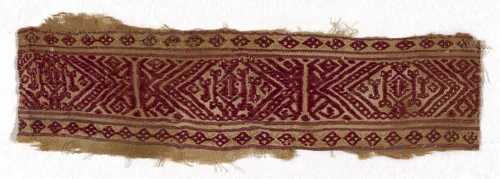 Border by Egypt, textile, 1300-1400
