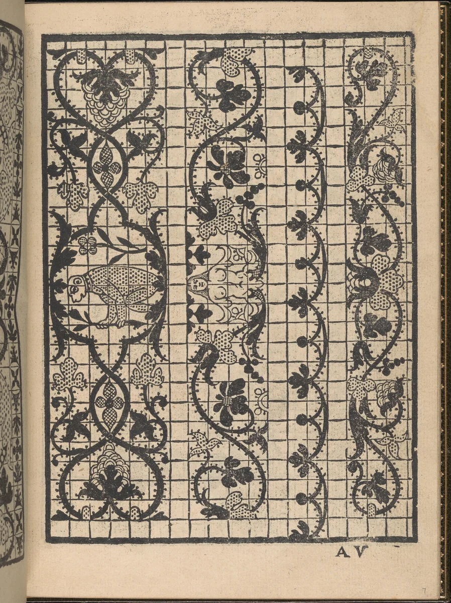 La Gloria et l'Honore di Ponti Tagliati, E Ponti in Aere, page 3 (verso) by Matteo Pagano, book, 1556