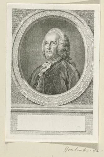 Portret van Jacob Boreel by Jacob Houbraken, print, 1749-1780
