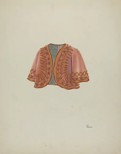 Bolero Jacket by Josephine C. Romano, index of american design, 1940