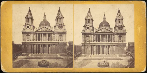 St. Paul's Cathedral, London by E. Ryder, photograph, 1850-1919