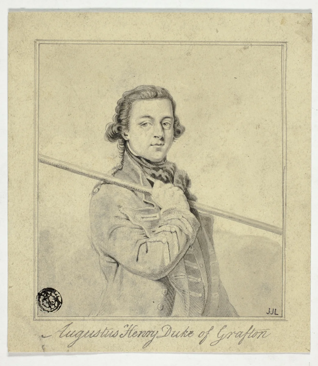 Augustus Henry, Duke of Grafton by George Perfect Harding, drawing, 1787-1853