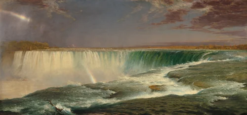 Niagara by Frederic Edwin Church, painting, 1857