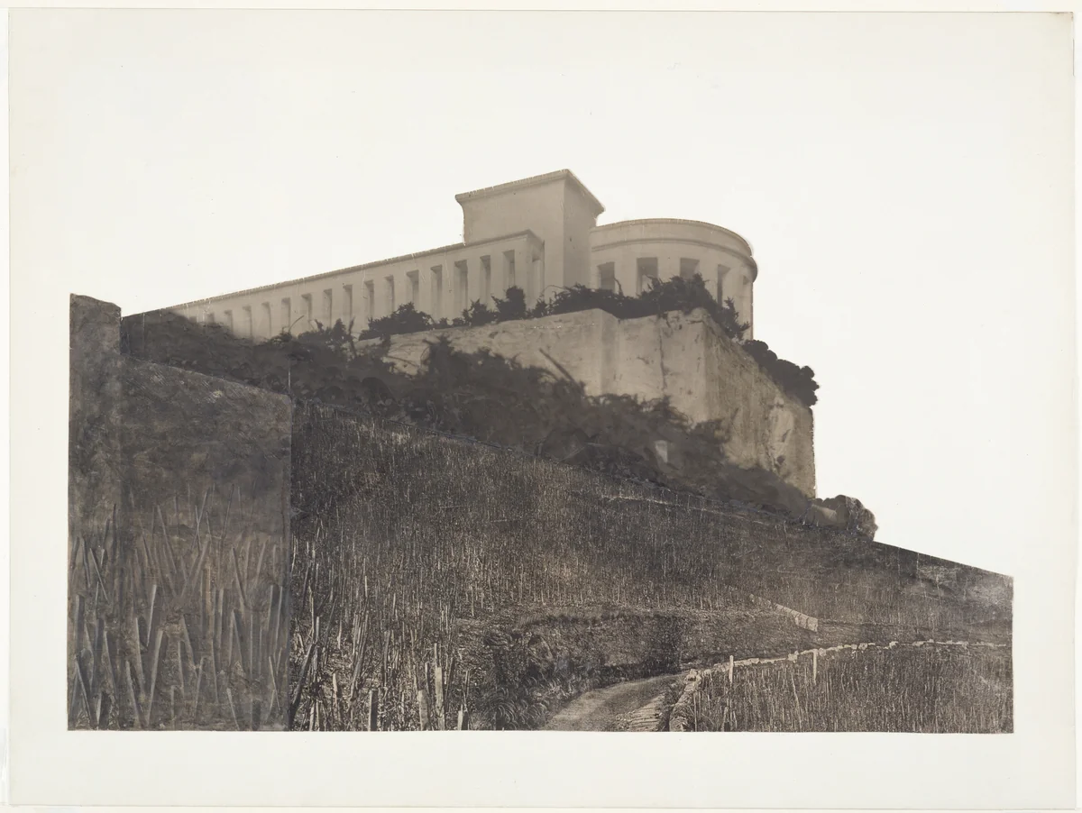 Bismarck Monument Project, Bingen, Germany (Perspective) by Ludwig Mies van der Rohe, mies van der rohe archive, 1910
