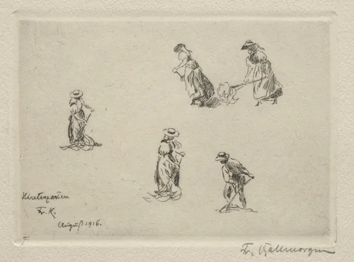 Haymakers by Friedrich Kallmorgan, print, 1916