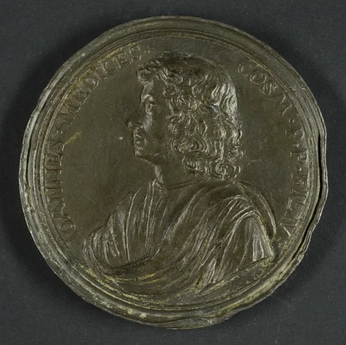 Medal Depicting Giovanni de' Medici (1421–1463) by Antonio Francesco Selvi, metalwork, 1739