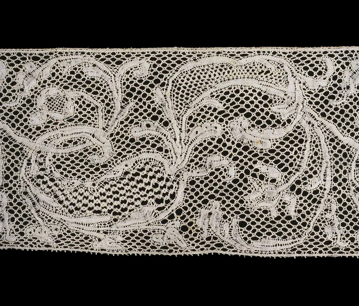 Two Borders by Northern Europe, textile, 1725-1800