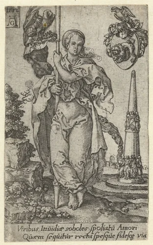 Liefde by Unknown, print, 1552