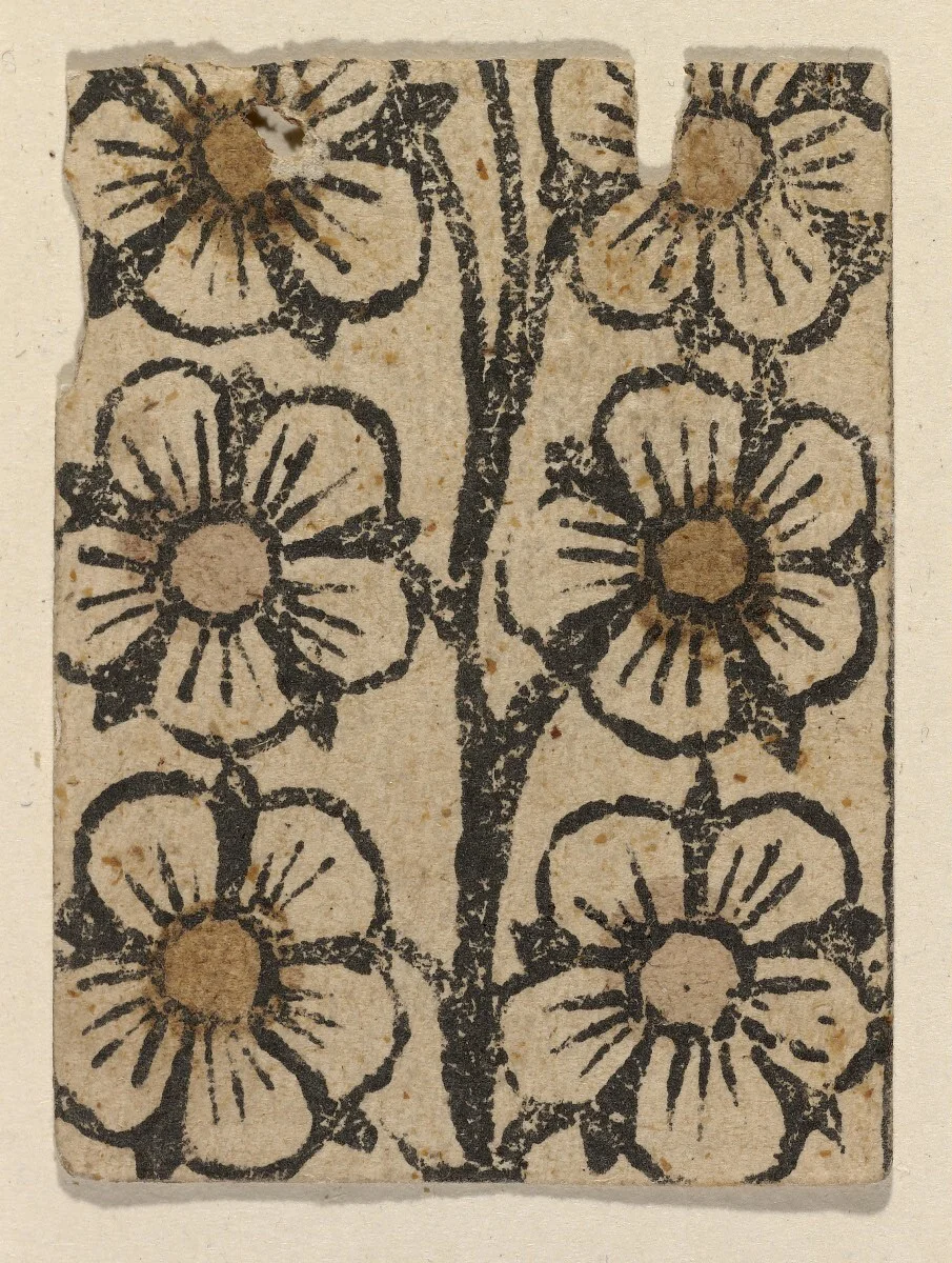 Playing Card by German 15th Century, print, 1450-1499