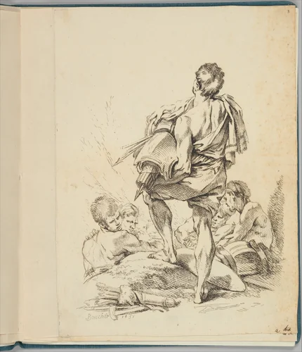 New Book of Various Figures by François Boucher, book, 1751