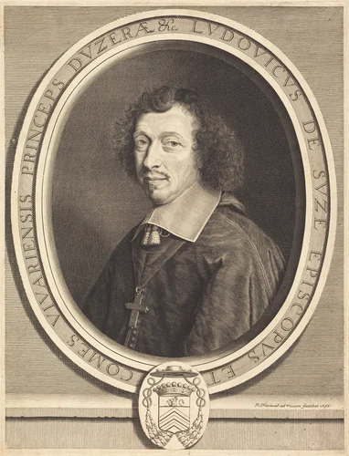 Louis-Francois de La Baume de Suze by Robert Nanteuil, print, 1623-1678