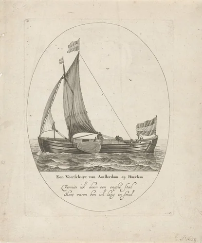 Veerschuit by Dirk Eversen Lons, print, 1609-1686
