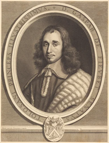 Gaspard de Fieubet by Robert Nanteuil, print, 1654