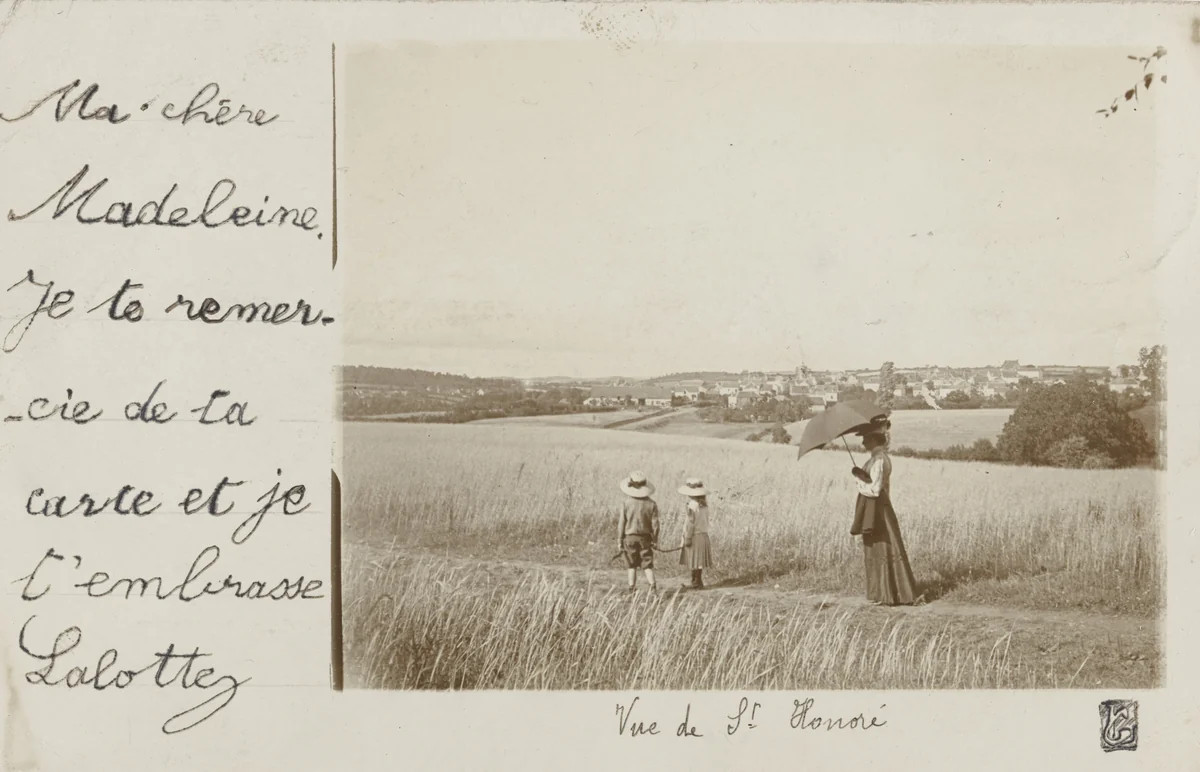 Saint-Honoré-les-Bains by Unidentified Photographer, photograph, 1904